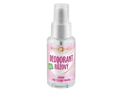 Purity Vision Bio Růžový deodorant ve spreji 50 ml