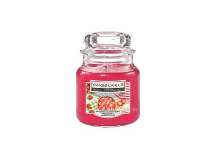 Yankee Candle Vonná svíčka Home Inspiration malá Sugared Strawberries 104 g