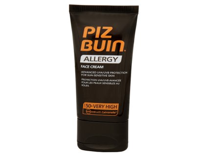 Piz Buin Krém na opalování na obličej SPF 50+ (Allergy Face Cream) 50 ml