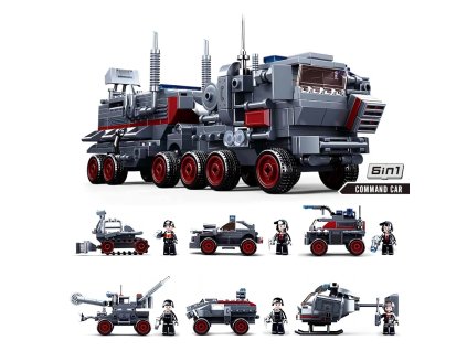 Sluban Space War M38-B0926 Velitelské vozidlo 1 část