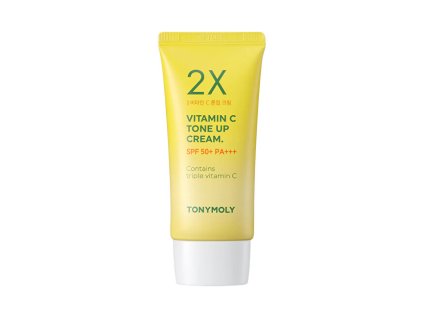 Tony Moly Rozjasňující pleťový krém SPF 50+ 2X Vitamin C (Tone Up Cream) 50 ml