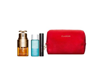 Clarins Dárková sada Double Serum Eye Collection