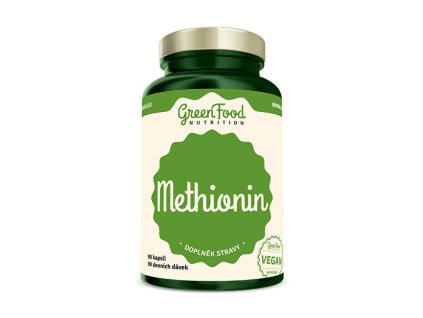 GreenFood Nutrition Methionin 90 kapslí