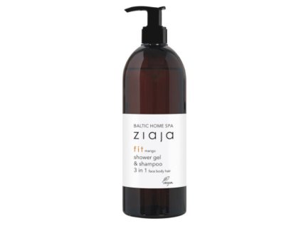 Ziaja Sprchový gel a šampon 3 v 1 Baltic Home Spa Fit (Shower Gel & Shampoo) 500 ml