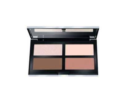PUPA Milano Konturovací a rozjasňující paletka Strobing Ready 4 Selfie (Contouring & Strobing Powder Palette) 17,5 g