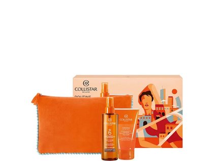 sun set supertanning dry oil spf6 after sun shower shampoo 150ml pochette 14978168125520