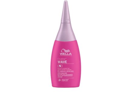 Wella Professionals Trvalá ondulace pro přírodní a nepoddajné vlasy Creatine+ Wave N (Perm Emulsion) 75 ml