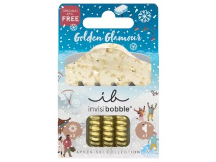 Invisibobble Sada vlasových doplňků Apres Ski Golden Glamour