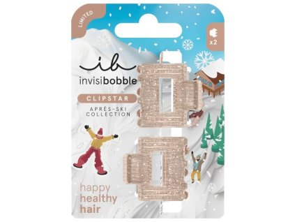 Invisibobble Skřipec do vlasů Apres Ski Shimmer 2 ks