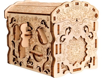 EscapeWelt Dřevěný hlavolam Secret Treasure Box