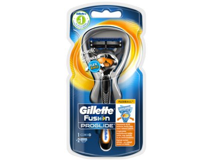 Gillette Holicí strojek ProGlide Flexball + náhradní hlavice 2 ks