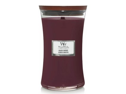 WoodWick Vonná svíčka váza Black Cherry 609,5 g