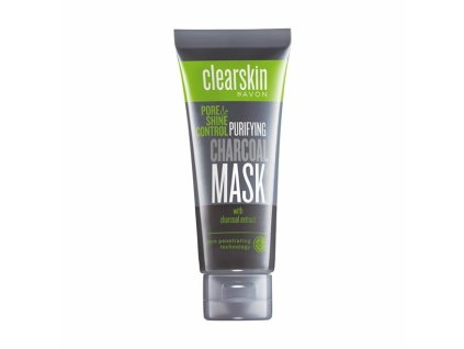 avon cistici pletova maska s vytazkem z cerneho uhli clearskin purifying charcoal mask 75 14920746124016