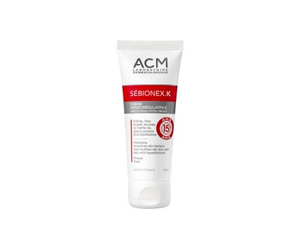 ACM Keratoregulační krém na problematickou pleť a obsahem AHA kyselin Sébionex K (Keratoregulating Cream) 40 ml
