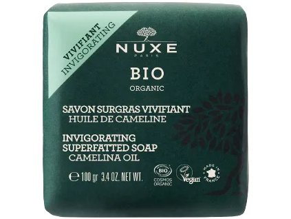 Nuxe Tuhé mýdlo na obličej a tělo Bio Organic Invigorating (Superfatted Soap) 100 g