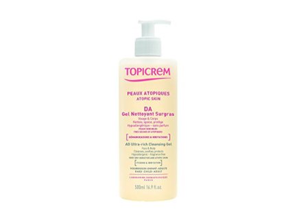 Topicrem Ultra výživný mycí gel AD (Ultra-Rich Cleansing Gel) 500 ml