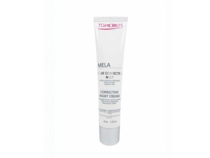 Topicrem Korekční noční krém MELA (Corrective Night Cream) 40 ml