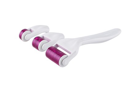 Palsar 7 Mikrojehličkový váleček na ošetření obličeje a těla 4v1 (White 4-in-1 Micro-needle Roller Set)