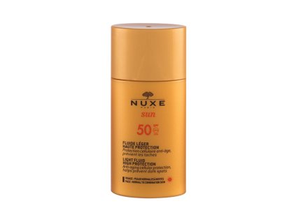 Nuxe Krém na obličej s fluidní texturou SPF 50 Sun (Light Fluid High Protection) 50 ml
