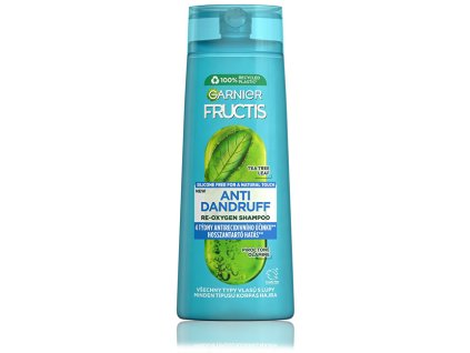 Garnier Očišťující šampon pro všechny typy vlasů s lupy Fructis Antidandruff (Re-Oxygen Shampoo)