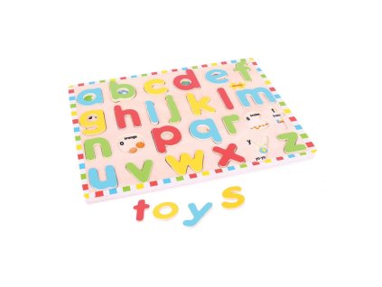 Bigjigs Toys Anglická malá abeceda s obrázky