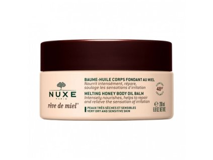 Nuxe Olejový tělový balzám pro suchou a citlivou pokožku Reve de Miel (Melting Honey Body Oil Balm) 200 ml