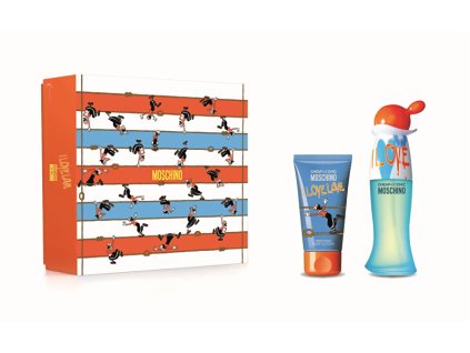 moschino cheap chic i love love toaletni voda s rozprasovacem 30 ml telove mleko 50 ml 14085218043758