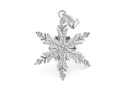 beneto designovy stribrny privesek vlocka agh681 14832986111322