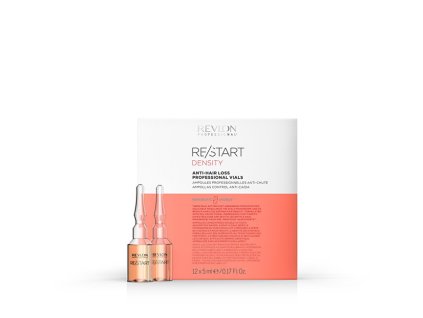 Revlon Professional Ampule proti vypadávání vlasů Restart Density (Anti-Hair Loss Professional Vials) 12 x 5 ml