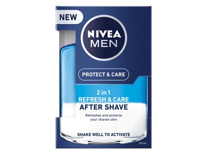 Nivea Pečující voda po holení 2v1 Men Refresh&Care 100 ml