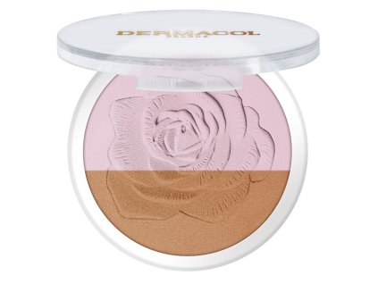 Dermacol Rozjasňující pudr s vůní růží Imperial Rose (Brightening Powder) 7 g