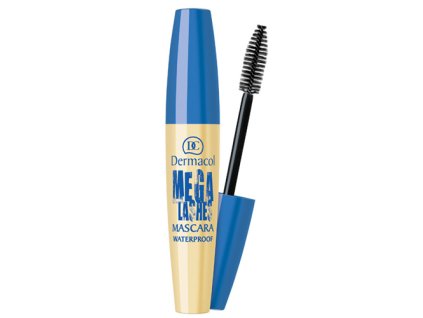 Dermacol Voděodolná řasenka pro super objem s panoramatickým efektem Mega Lashes 12,5 ml