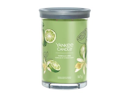 Yankee Candle Aromatická svíčka Signature tumbler velký Vanilla Lime 567 g