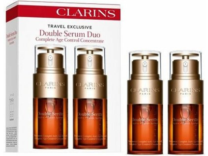 Clarins Dárková sada proti stárnutí pleti Double Serum Duo Set