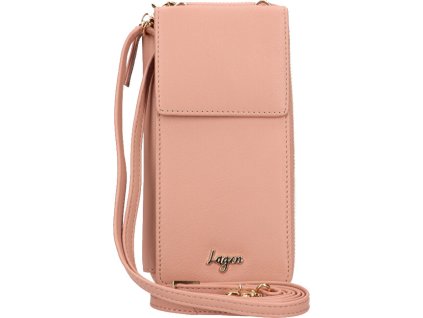 Lagen Dámská kožená crossbody kabelka