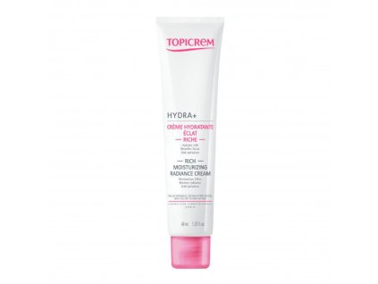 Topicrem Hydratační výživný krém pro citlivou a suchou pleť HYDRA+ (Rich Moisturizing Radiance Cream) 40 ml