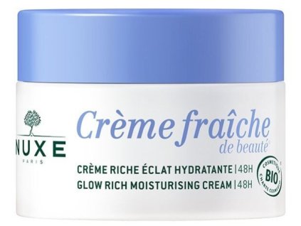 Nuxe Rozjasňující a hydratační pleťový krém Crème Fraîche de Beauté (Glow Rich Moisturising Cream) 50 ml