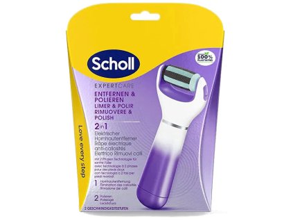 Scholl Elektrický pilník na chodidla 2v1 Velvet Smooth (Electronic Foot File)