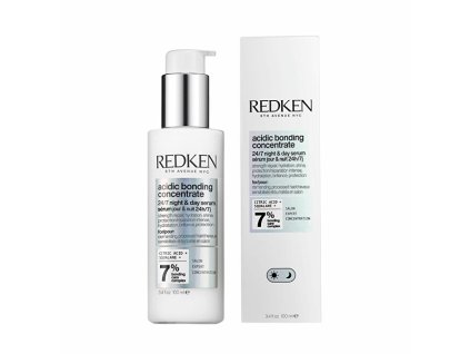 Redken Intenzivní denní a noční sérum pro obnovu poškozených vlasů Acidic Bonding Concentrate (24/7 Night & Day Serum) (Objem 100 ml)