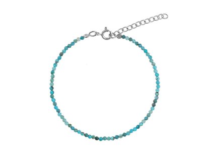 AGAIN Jewelry Korálkový náramek z apatitu AJKNR001