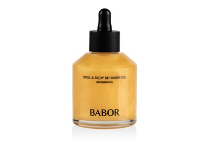 babor trpytivy telovy olej grounding soul body shimmer oil 100 ml 14994124060916