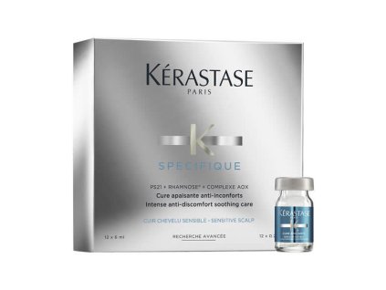 Kérastase Zklidňující ampule Vials Specifique (Intense Anti-Discomfort Soothing Care) 12 x 6 ml