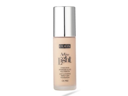 PUPA Milano Lehký tekutý make-up SPF 10 Active Light (Perfect Skin Foundation) 30 ml (Odstín 020 Nude)