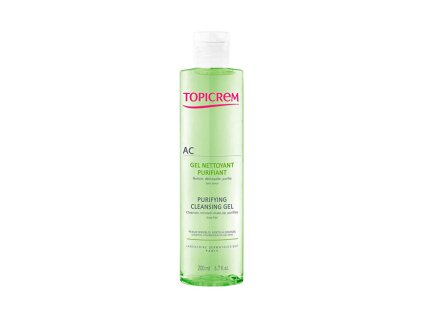 Topicrem Čisticí gel pro mastnou a citlivou pleť AC (Purifying Cleansing Gel)