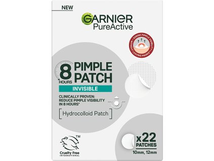 Garnier Hydrokoloidní náplasti na nedokonalosti pleti Pure Active (Pimple Patch) 22 ks
