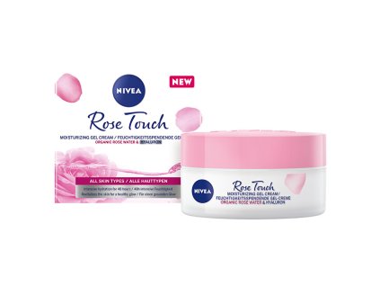 Nivea Hydratační denní gel-krém Rose Touch (Moisturizing Gel-Cream) 50 ml