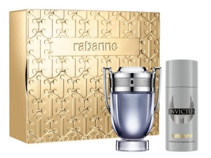 Rabanne Invictus - EDT 100 ml + deodorant ve spreji 150 ml