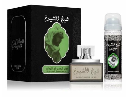 Lattafa Sheikh Al Shuyukh Black - EDP 50 ml + deodorant ve spreji 50 ml