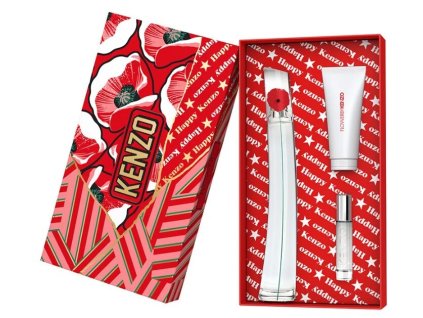 Flower By Kenzo - EDP 50 ml + tělové mléko 75 ml + EDP 10 ml (plnitelná)