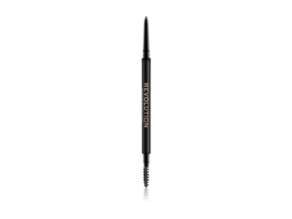 Revolution Precizní tužka na obočí s kartáčkem (Precise Brow Pencil Light Brown) 0,05 g (Odstín Brown)